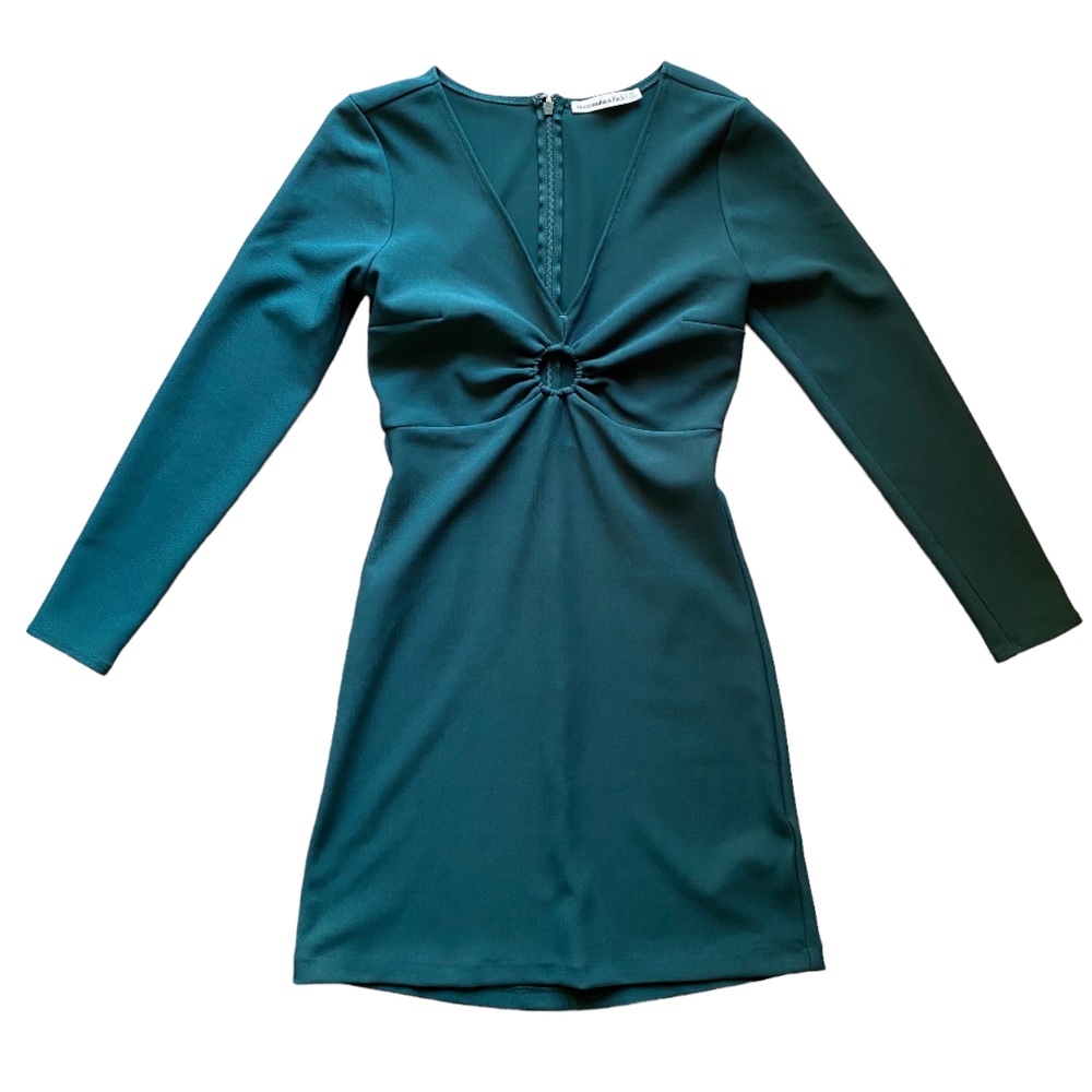Abercrombie & Fitch O Ring Long Sleeve Mini Dress Size XS